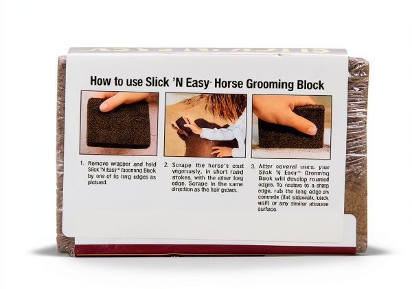 Horse Grooming Block Farnam Slick 'N Easy - Fiberglass for 12 Horses-1